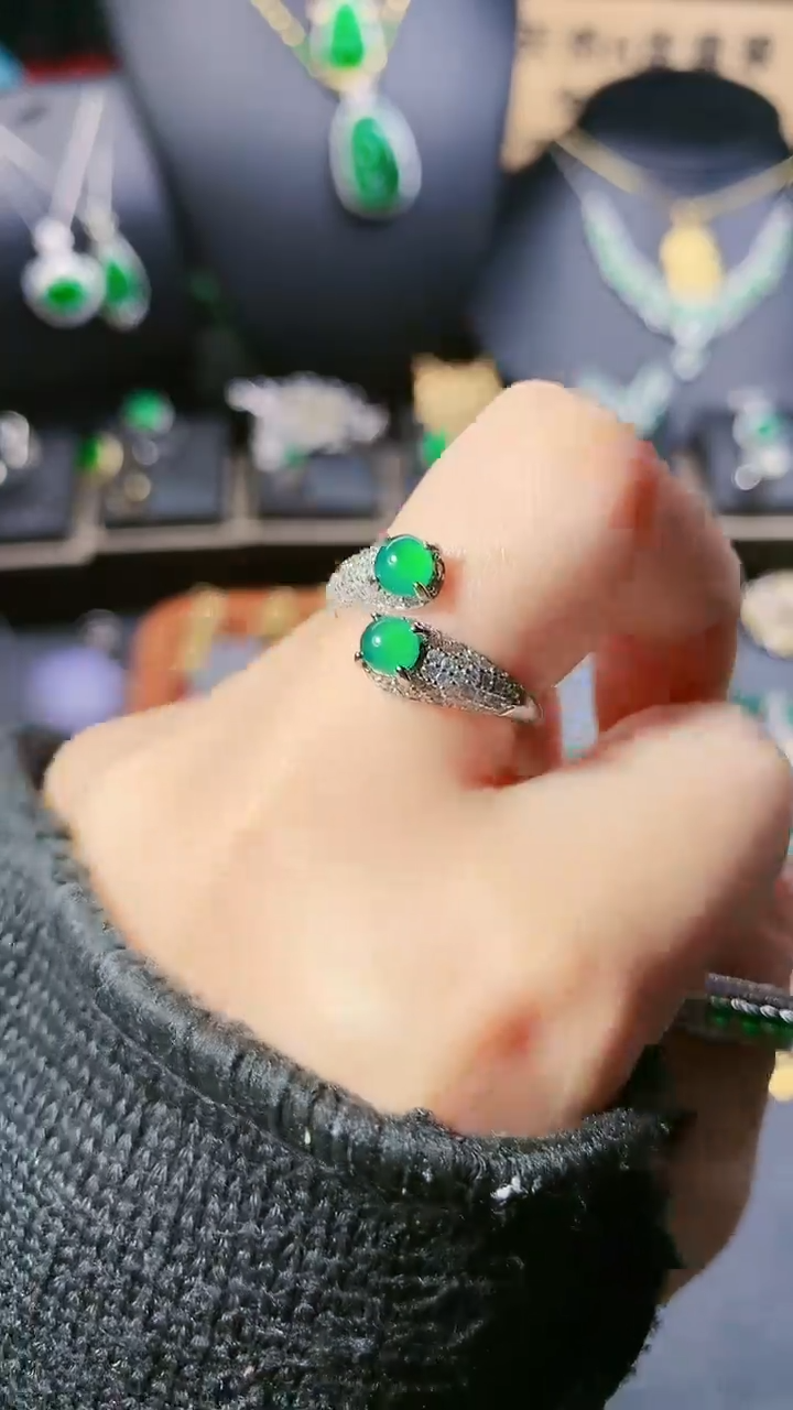 【闪购商品】翡翠戒指未镶嵌戒指