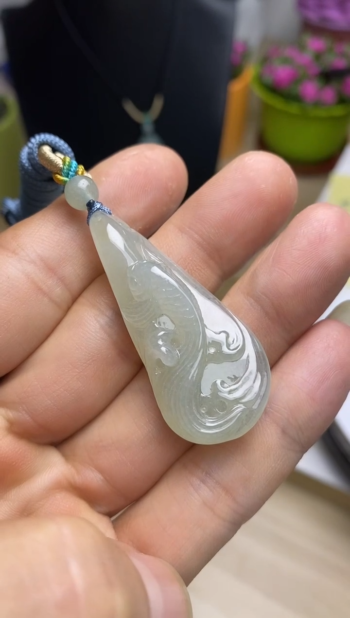 颈饰未镶嵌翡翠糖****?16天然缅甸翡翠A货3单