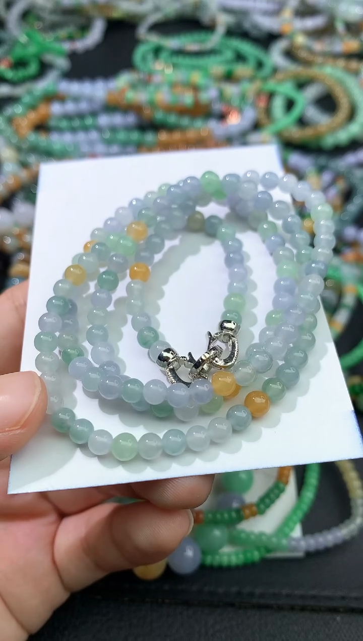 项链未镶嵌翡翠项链