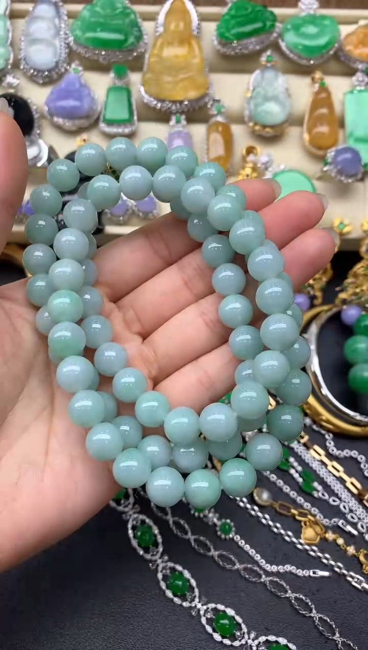 【闪购商品】翡翠手串未镶嵌58-中国好珍宝
