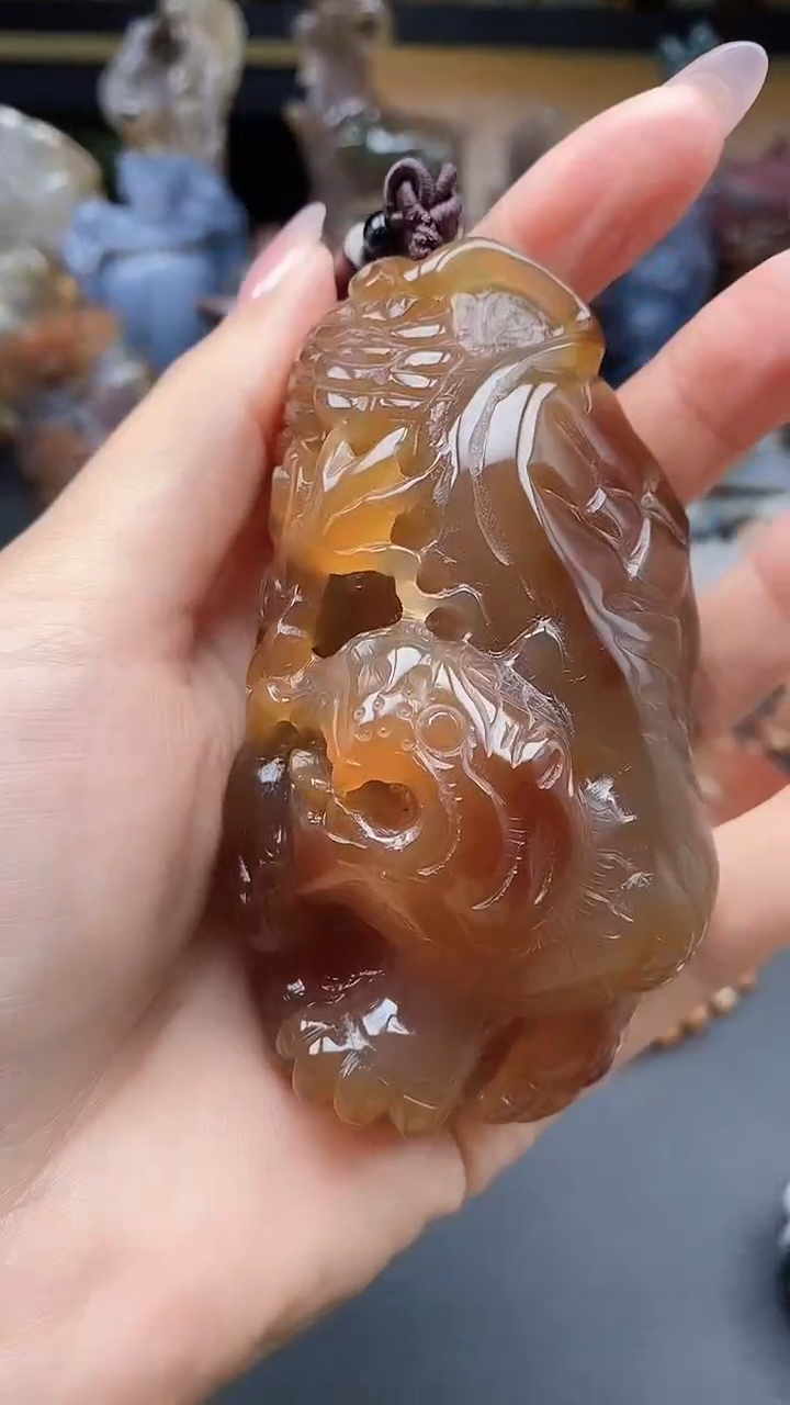 【闪购商品】玛瑙/玉髓颈饰未镶嵌dd