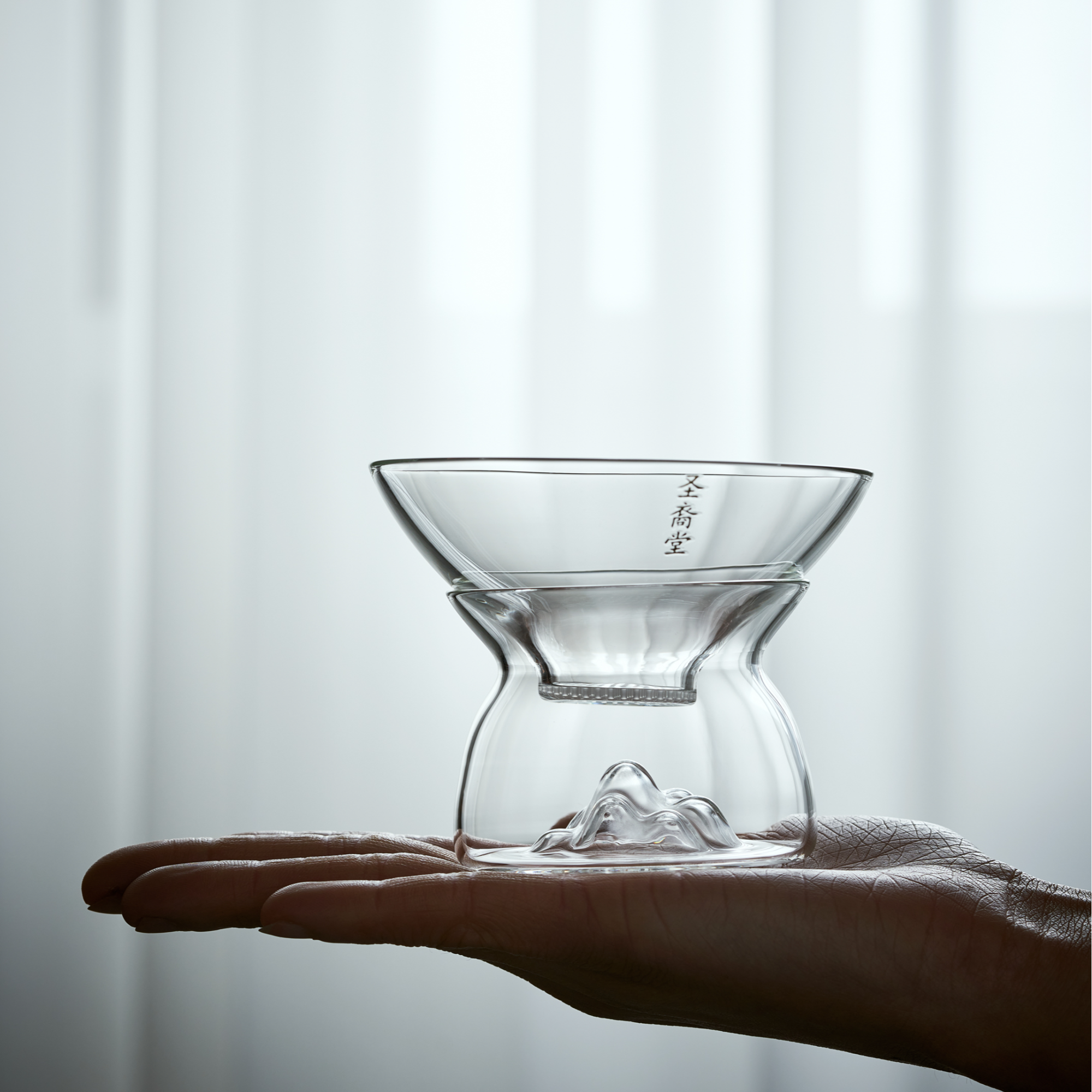 耐热日式简约茶漏过滤茶汤防烫茶道创意泡茶神器手工高档家用个性