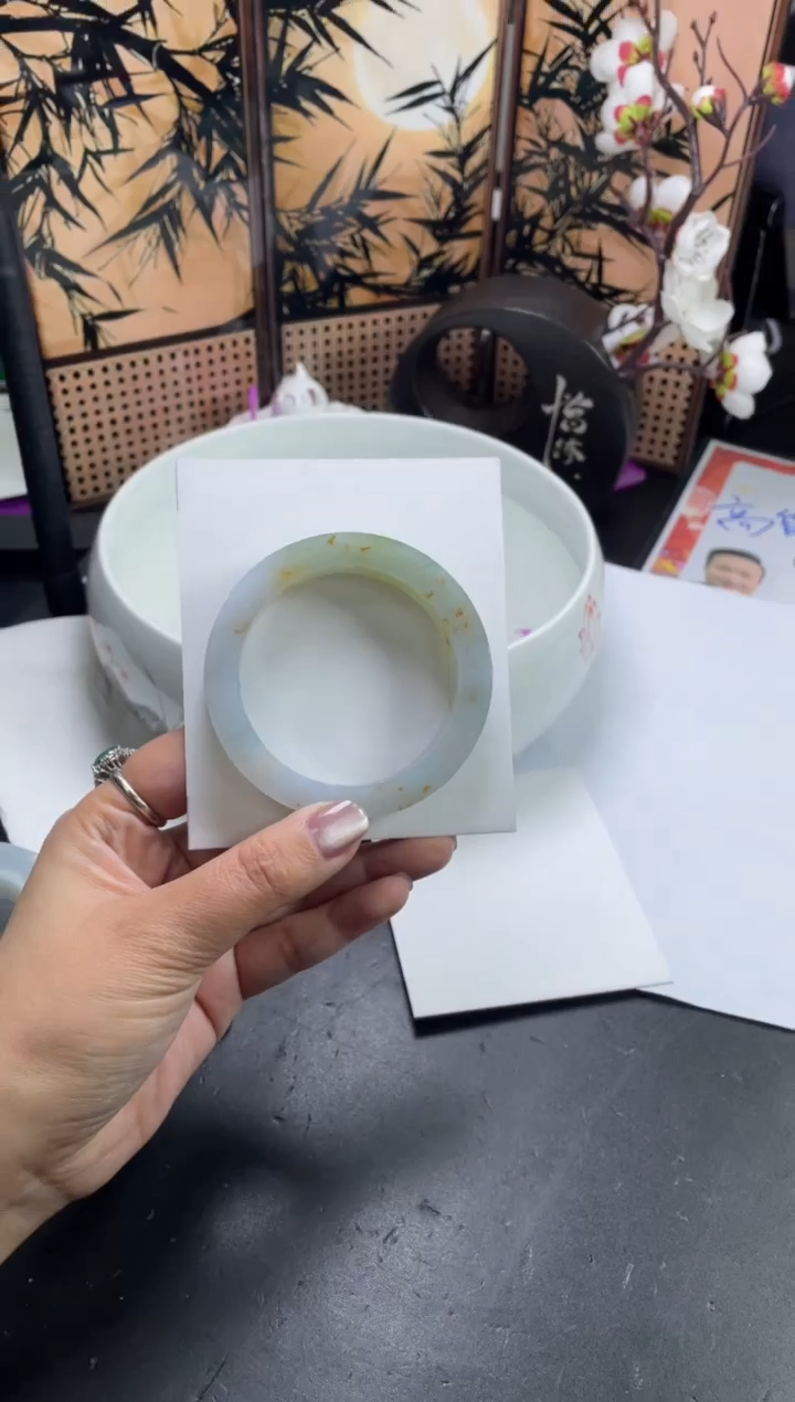 【闪购商品】定制翡翠手镯未镶嵌SZZML06DZS
