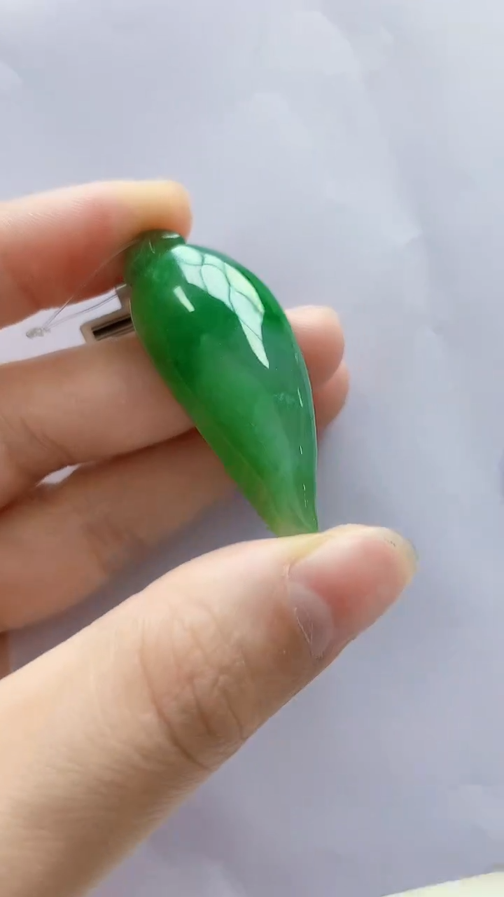 未镶嵌定制翡翠5145lr-毛货挂件109