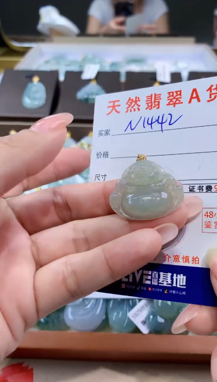 颈饰未镶嵌翡翠天然缅甸a货翡翠