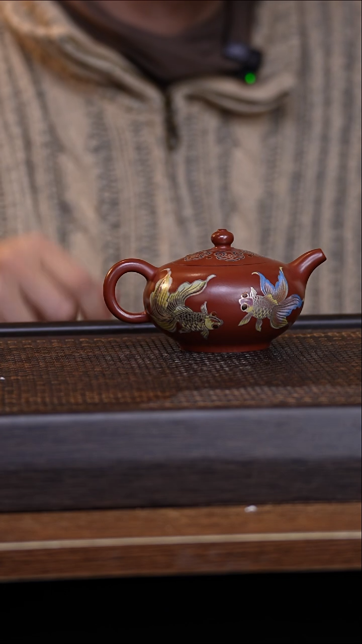 茶壶紫砂宜兴手工原矿紫砂壶001