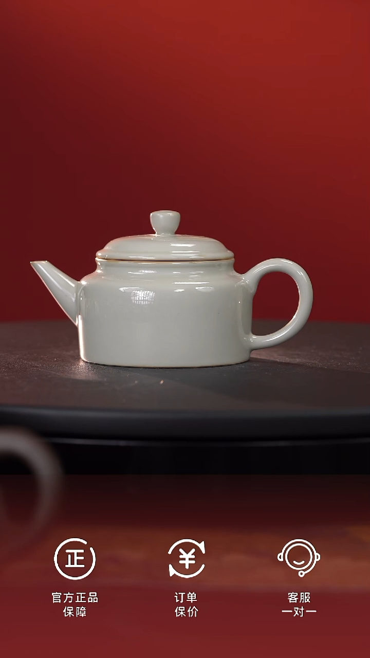 茶具柴烧德钟壶-光素@@ST-C10085