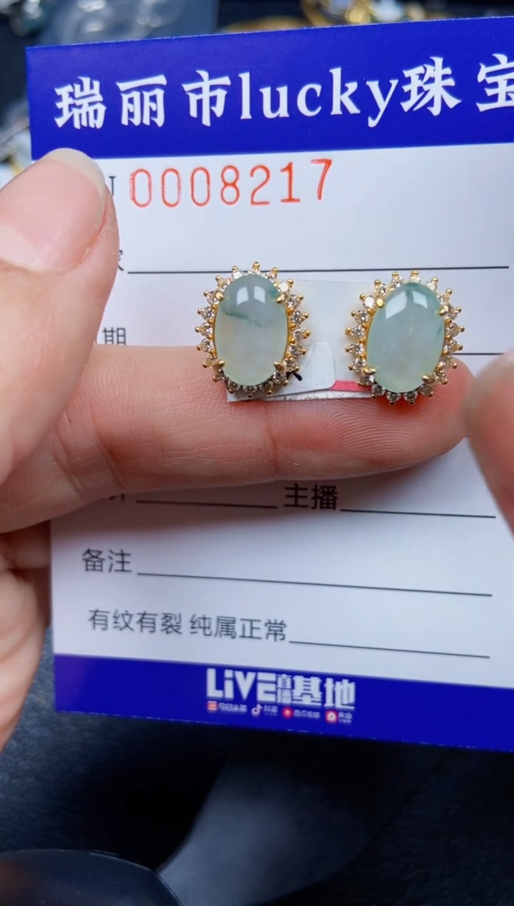 【闪购商品】翡翠颈饰银S925镶嵌8217