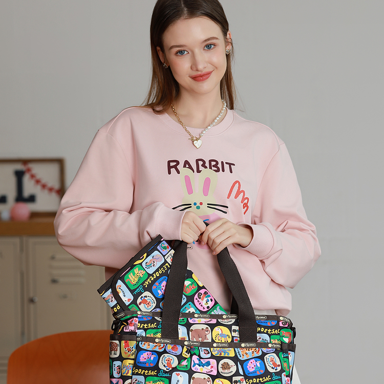 LeSportsac乐播诗逗鸭联名妈咪包2024新款多功能妈妈包3518