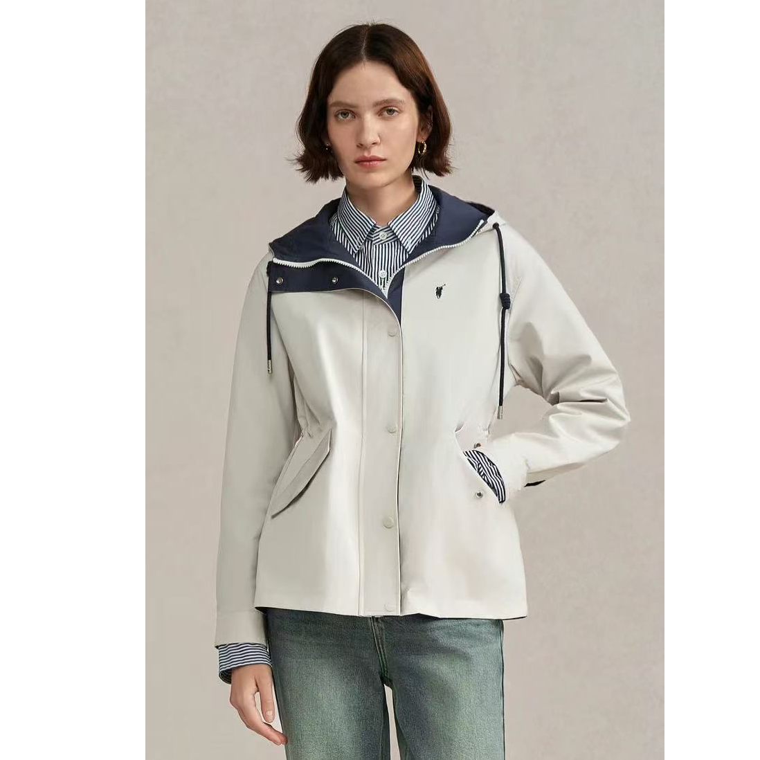 POLOWALK女士春秋款外套双面穿2025新款