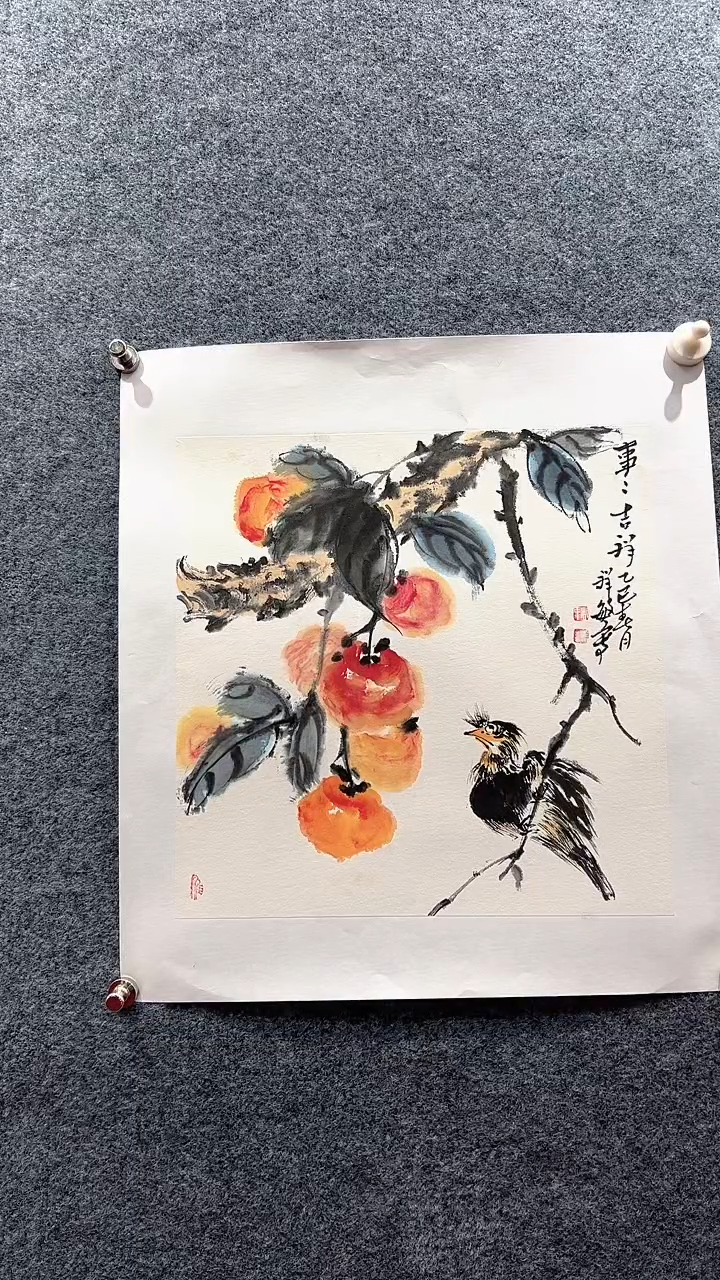 国画孟祥敏/国画/花鸟