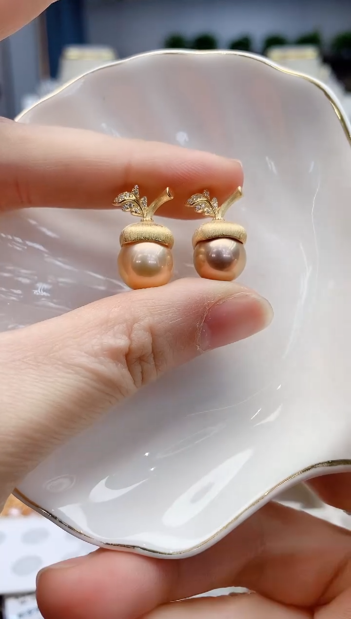 【闪购商品】淡水珍珠吊坠(赠链)银S925镶嵌淡水吊坠 多样性发一