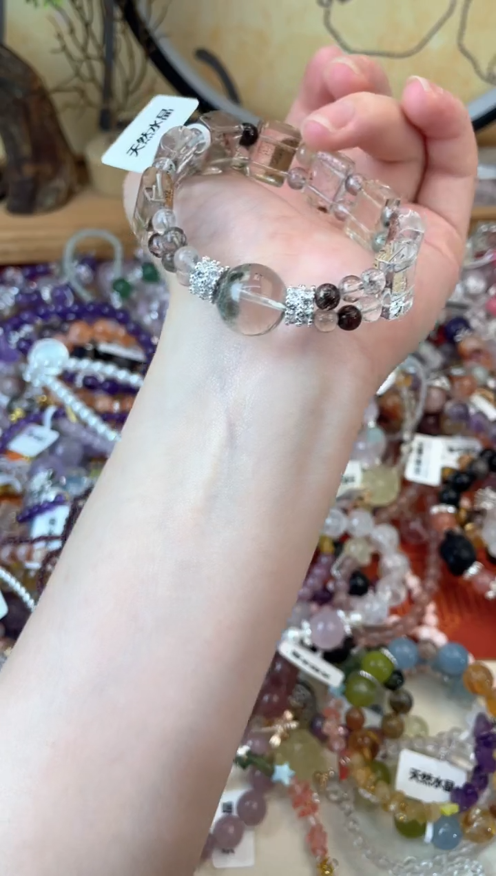 水晶手链未镶嵌354手串