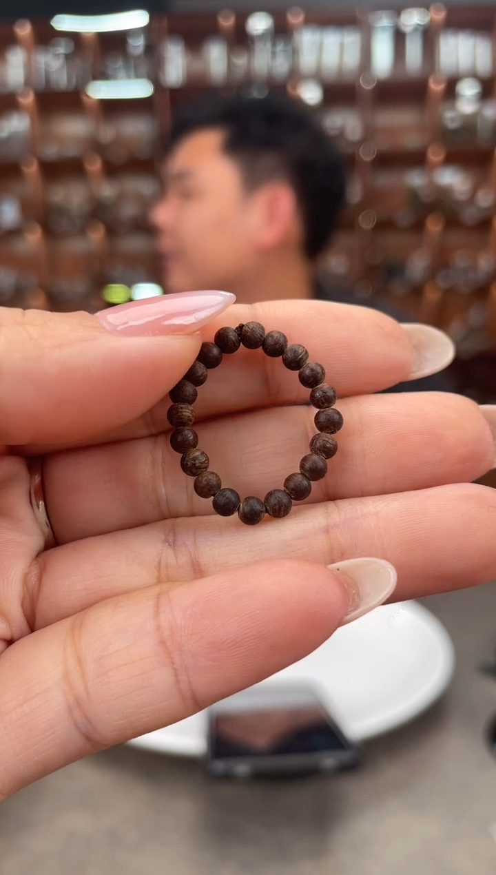 【闪购商品】沉香手把件71号沉水文莱戒指多样性发一条