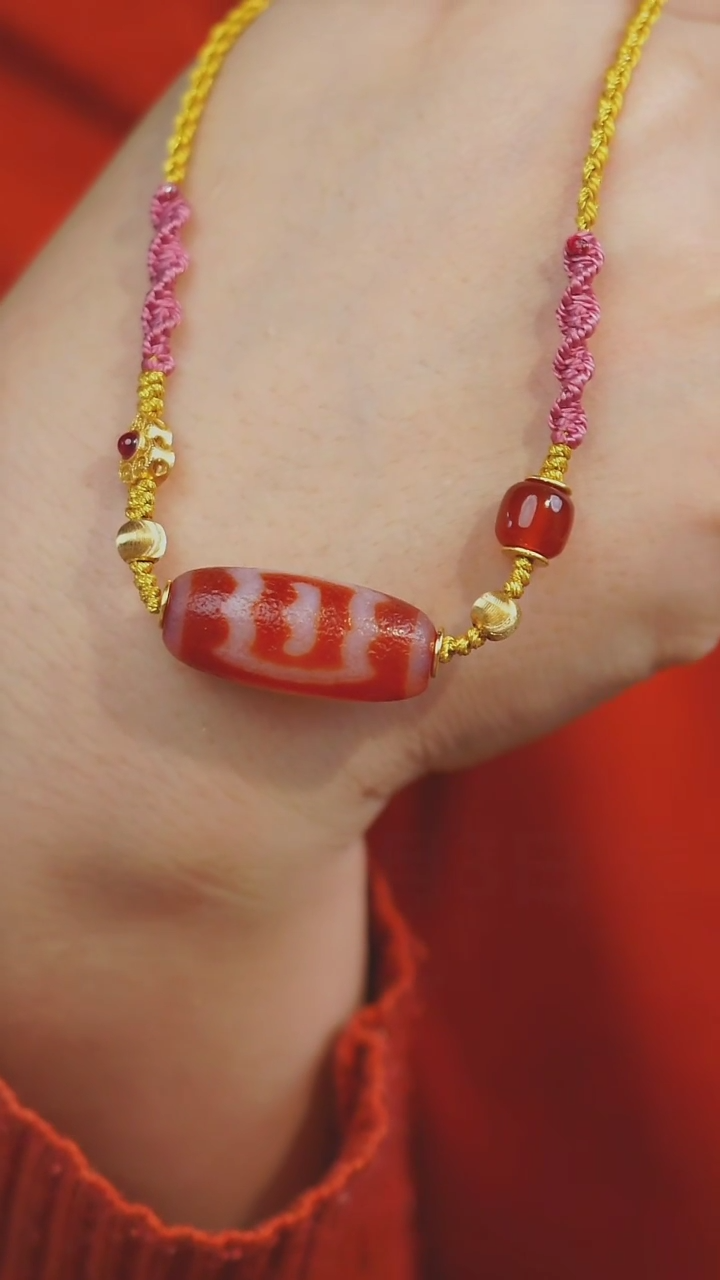 【闪购商品】玛瑙/玉髓项链未镶嵌多样性发其一