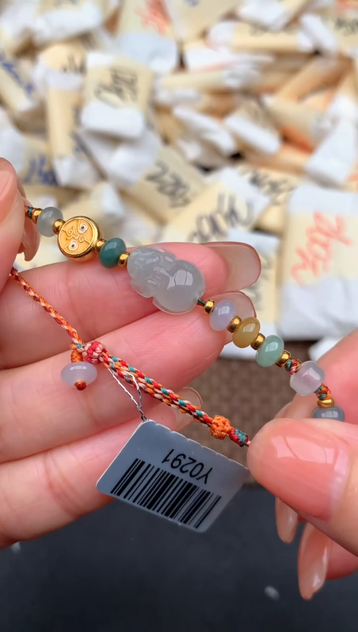 银S925镶嵌挂件翡翠一可备注生肖