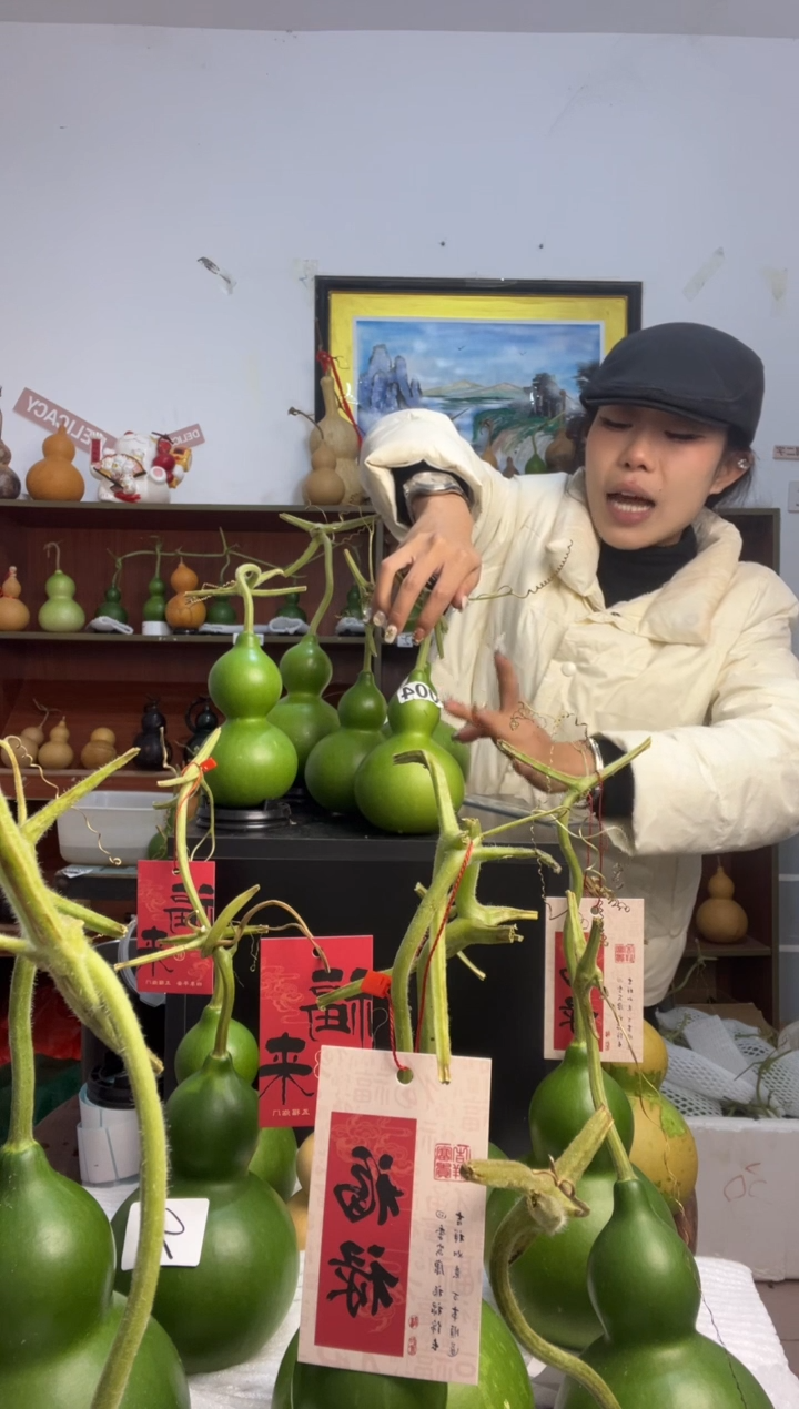 **004天然葫芦摆件 一物一拍龙头不保售后