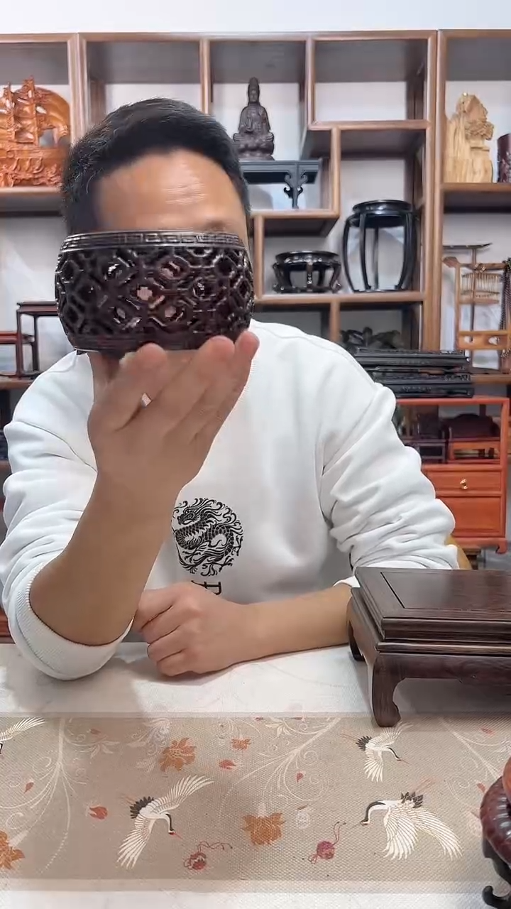 【闪购商品】红酸枝木类内径9.5高8