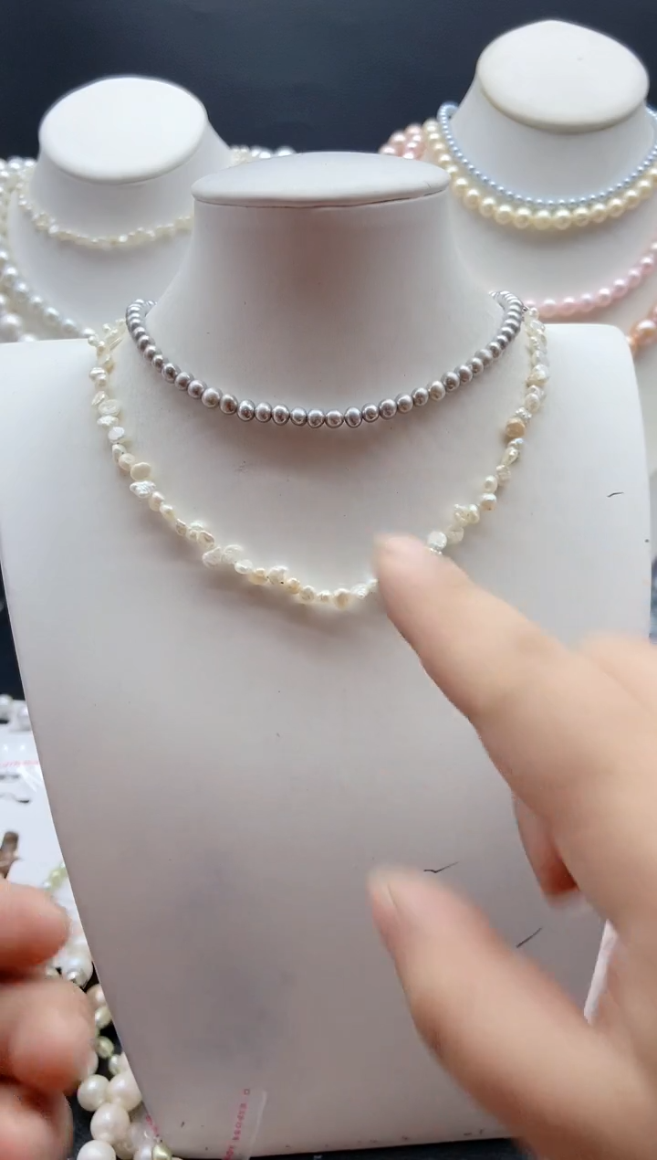 【闪购商品】淡水珍珠颈饰未镶嵌1
