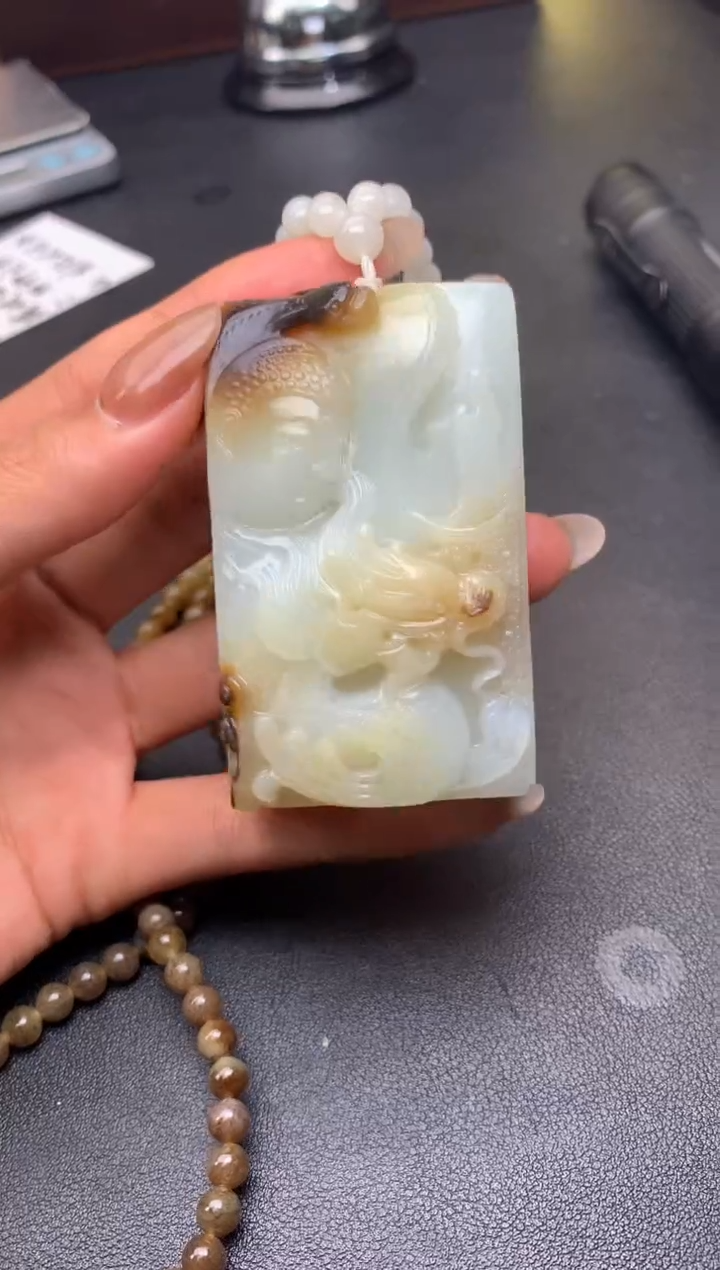 【闪购商品】定制和田玉Boss阳天然和田玉（拍一发一）