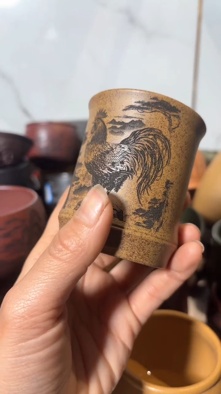 【闪购商品】紫砂茶杯紫砂主人杯放漏