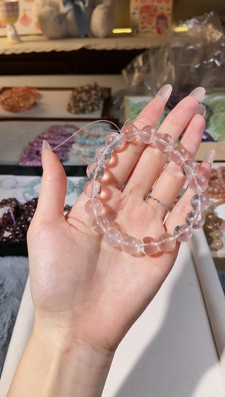 【闪购商品】水晶手串未镶嵌白雪花29