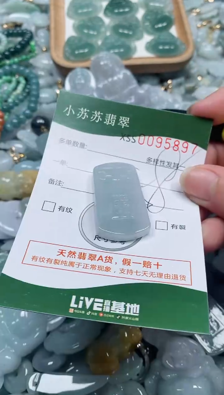 【闪购商品】翡翠颈饰未镶嵌闪购商品0095897