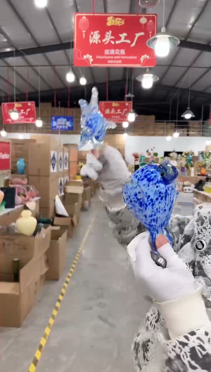 【闪购商品】无铅玻璃悠悠G-花器-20早一对