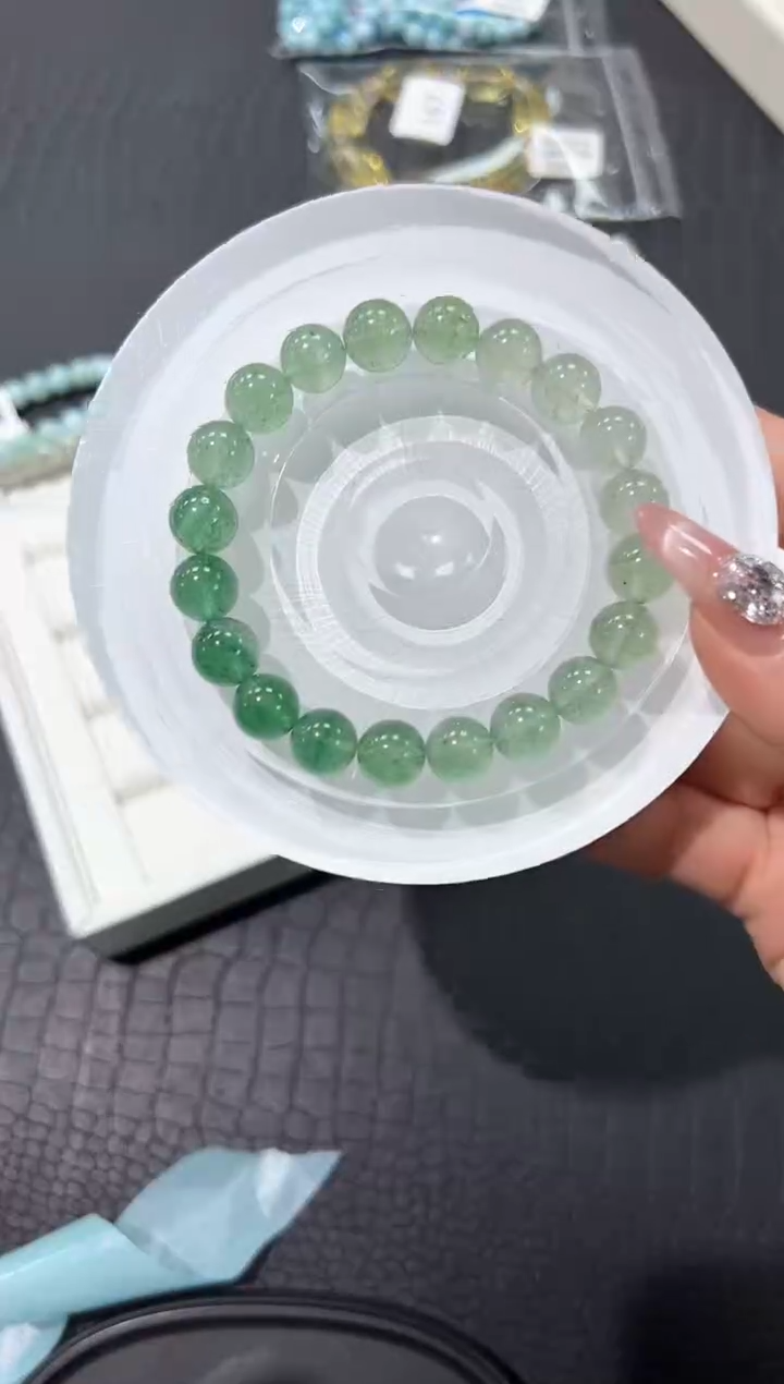水晶手串未镶嵌68t多样性发其一【1条】默认微瑕