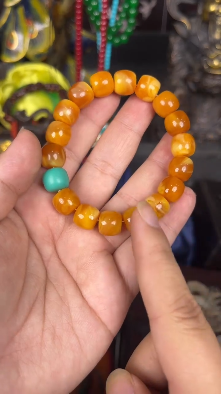 【闪购商品】蜜蜡手链未镶嵌手串