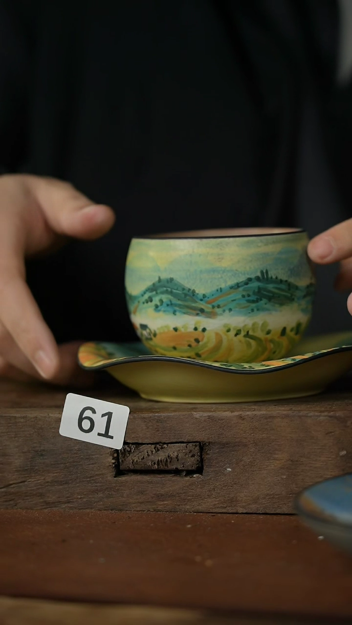 【闪购商品】瓷片新品！手绘设计师款  秋与歌