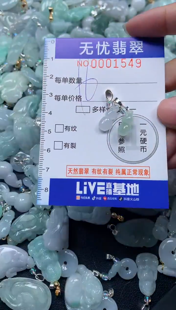 颈饰未镶嵌翡翠1549