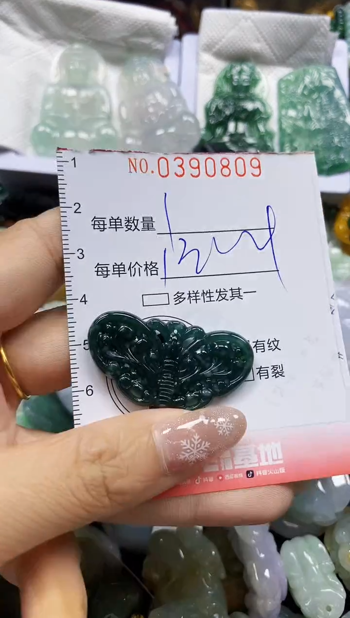 颈饰未镶嵌翡翠闪购0390809