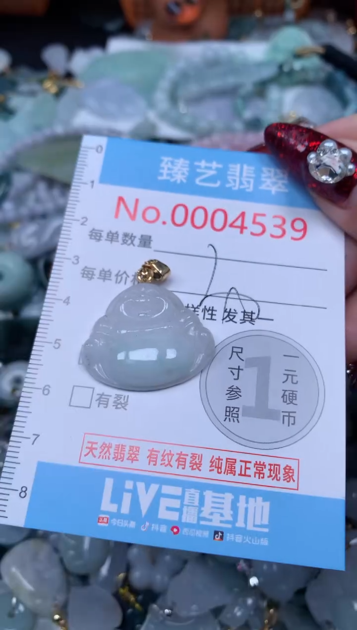 颈饰未镶嵌翡翠4539