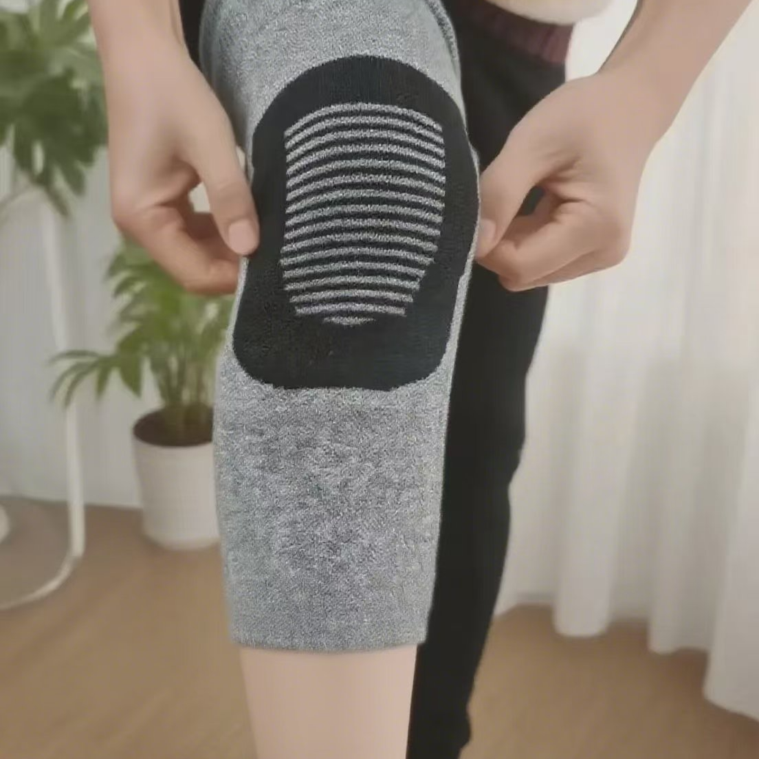 【罗布麻】护膝盖套远红外保暖男女通用秋冬防寒防滑护腿神器