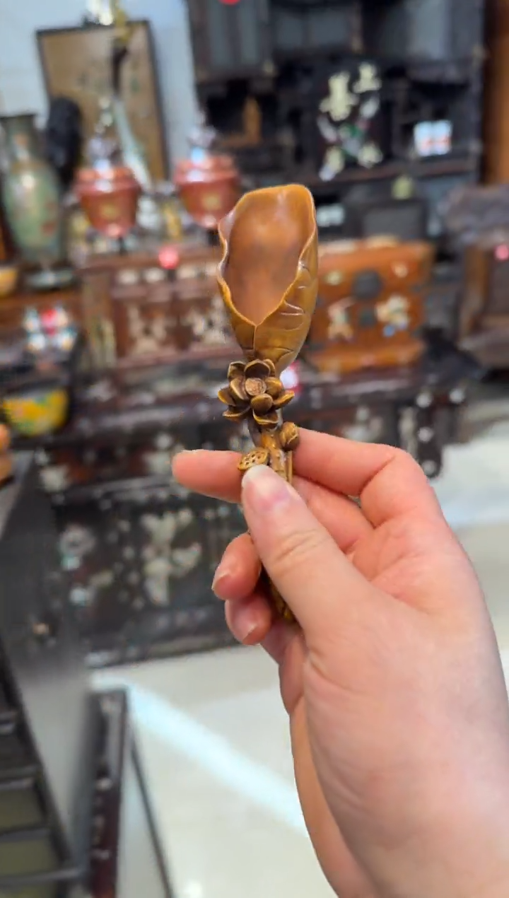 木黄杨木茶铲80.88888888888