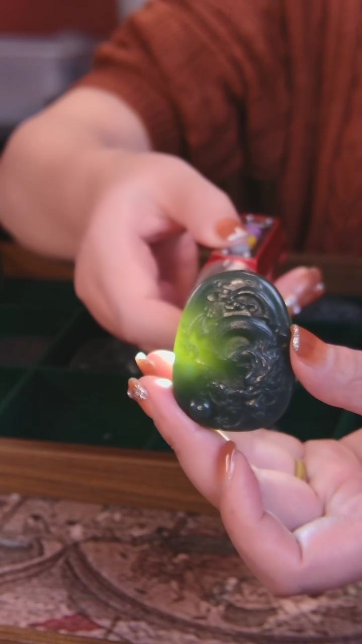 【闪购商品】和田玉（碧玉）挂件未镶嵌和田玉（以主播展示为准）