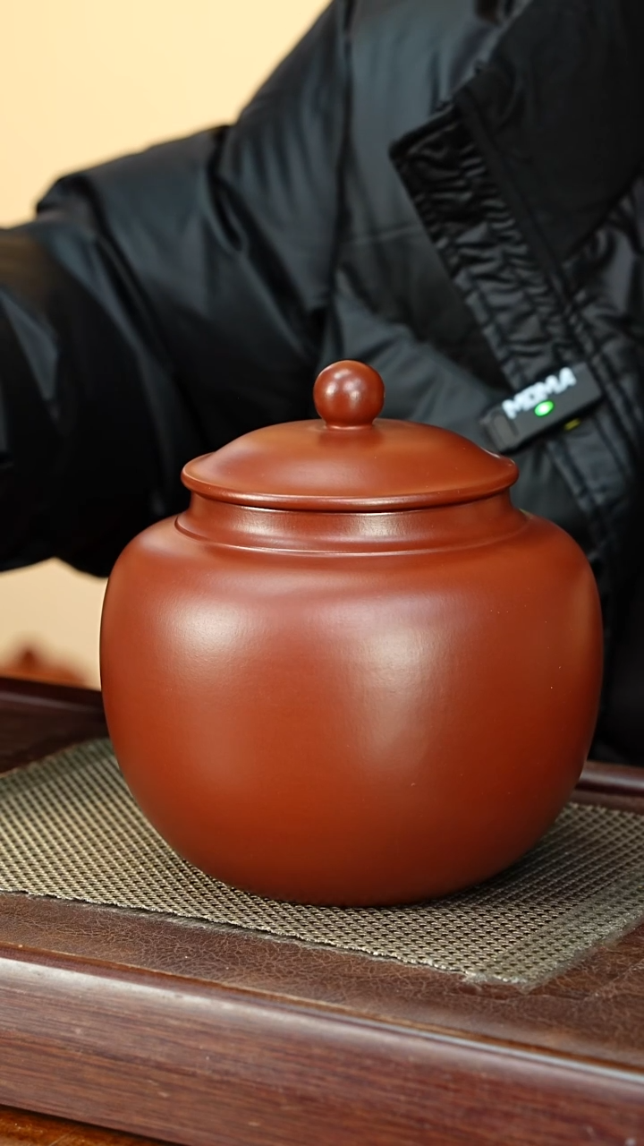 宜兴原矿紫砂茶叶罐