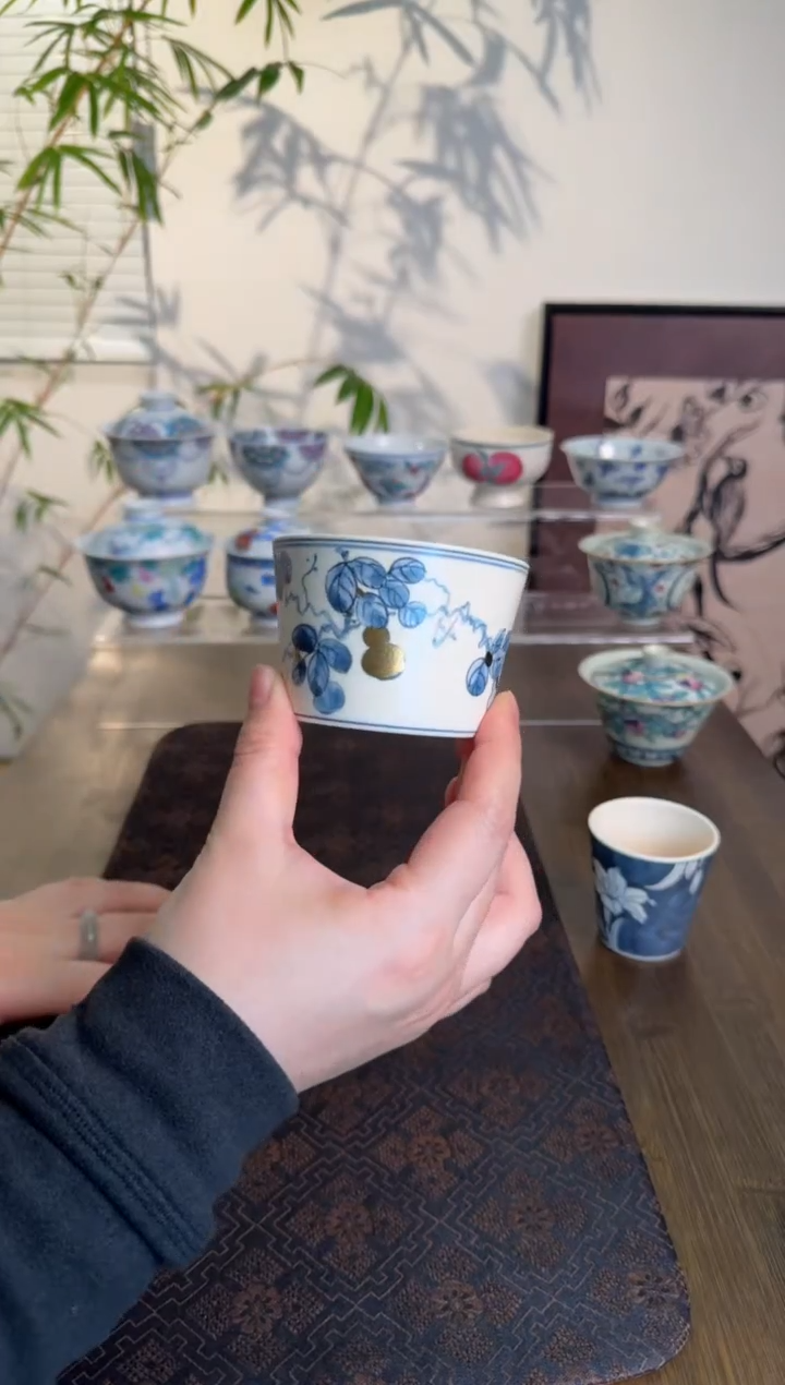 【闪购商品】景德镇手绘茶杯茶杯