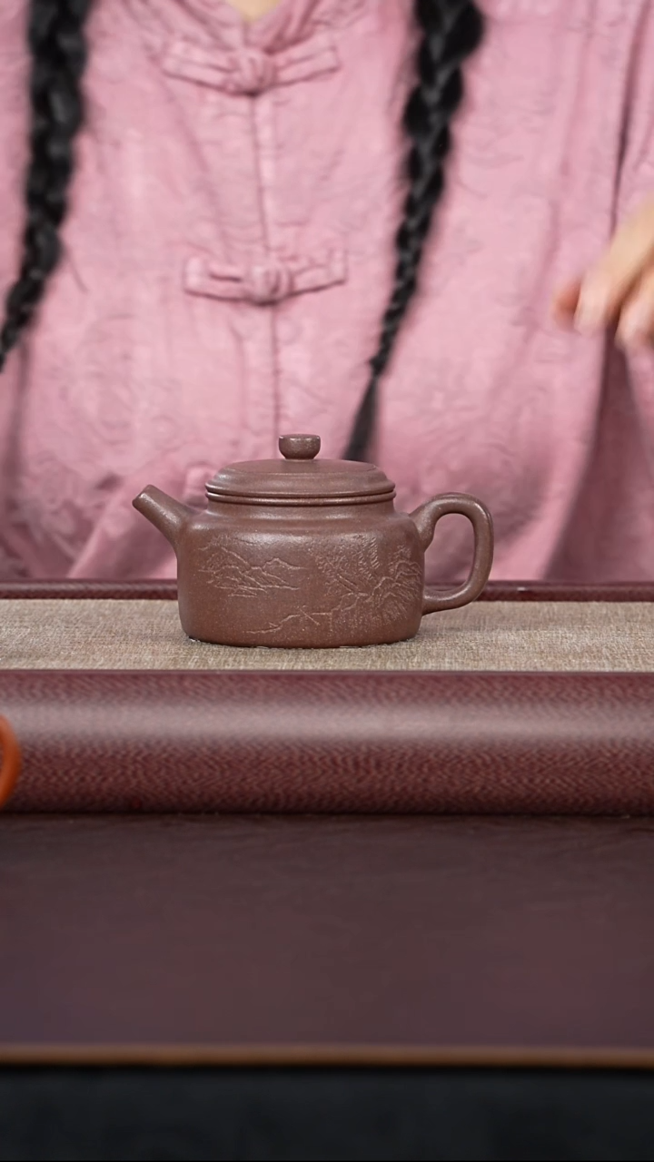 紫砂供春道婷婷紫砂26