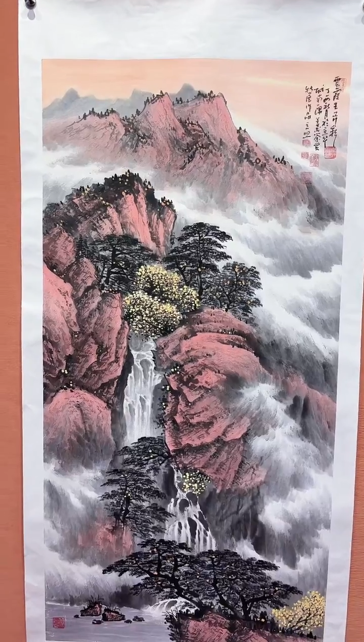 国画师立照老师国画作品