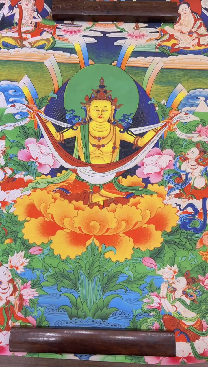 卷轴画唐卡16039