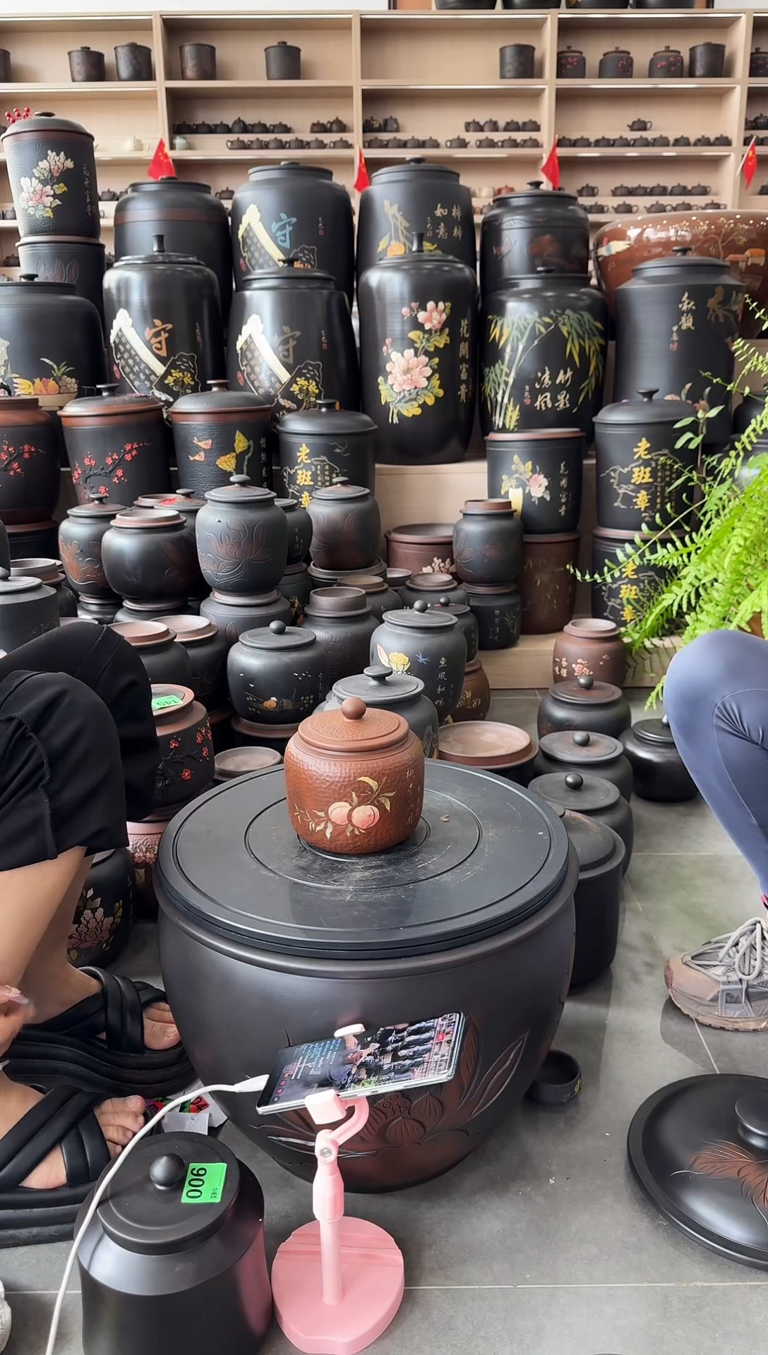 瑕疵茶叶罐 100克古铜色 221