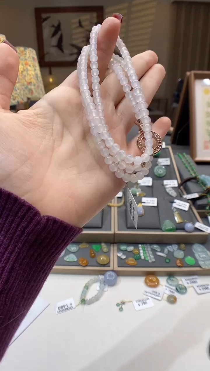 【闪购商品】翡翠颈饰未镶嵌珠链