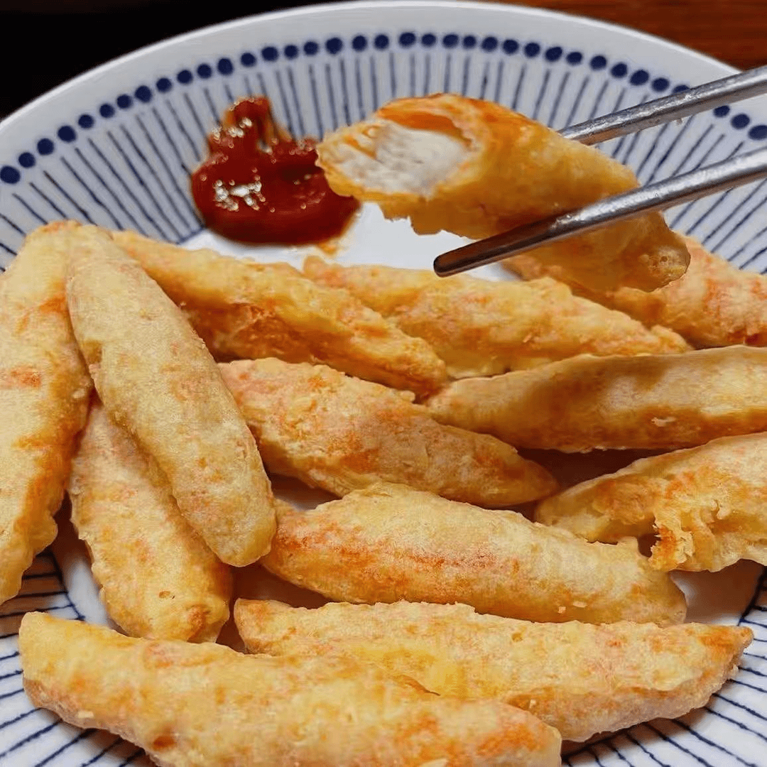 连云港发货 方便美食  天妇罗蟹柳 200g/包 *10包   10包番茄酱
