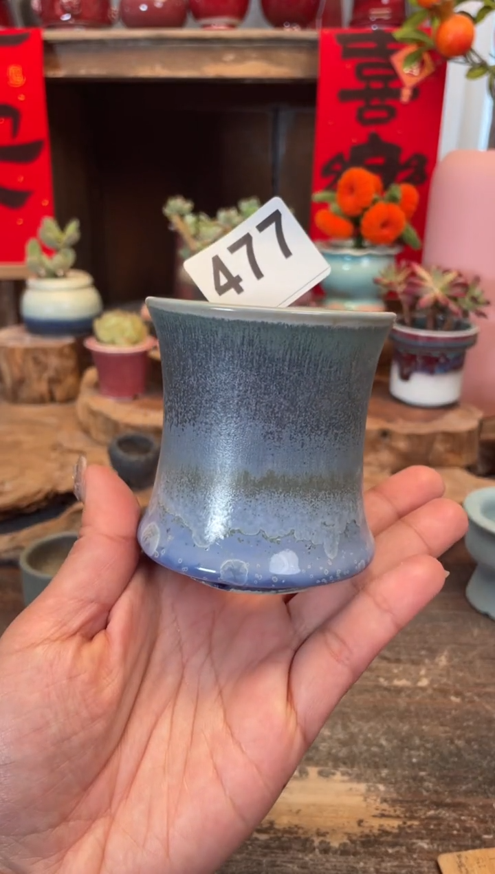 【闪购商品】摆件477知木小芳花盆