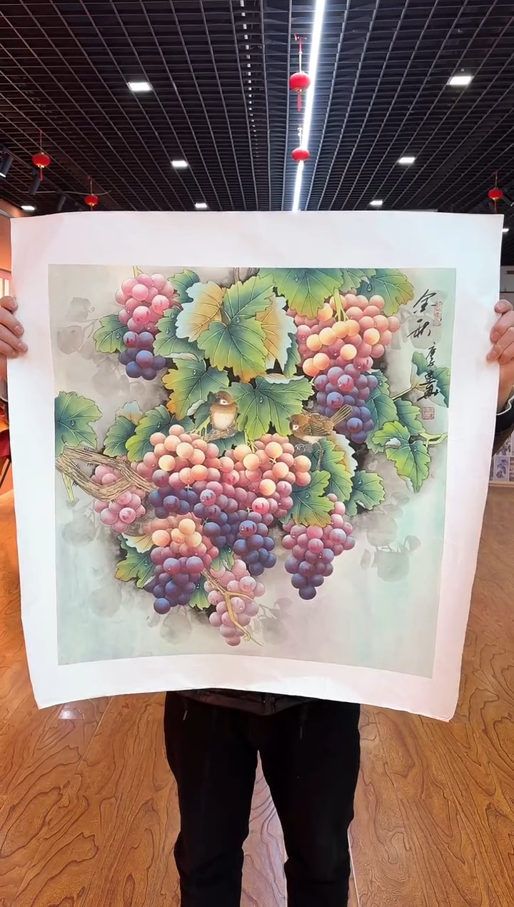 【闪购商品】国画周建真老师绘画作品7-34