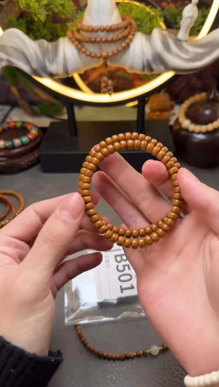 手串紫金鼠B501实心姜黄皮3*6药片