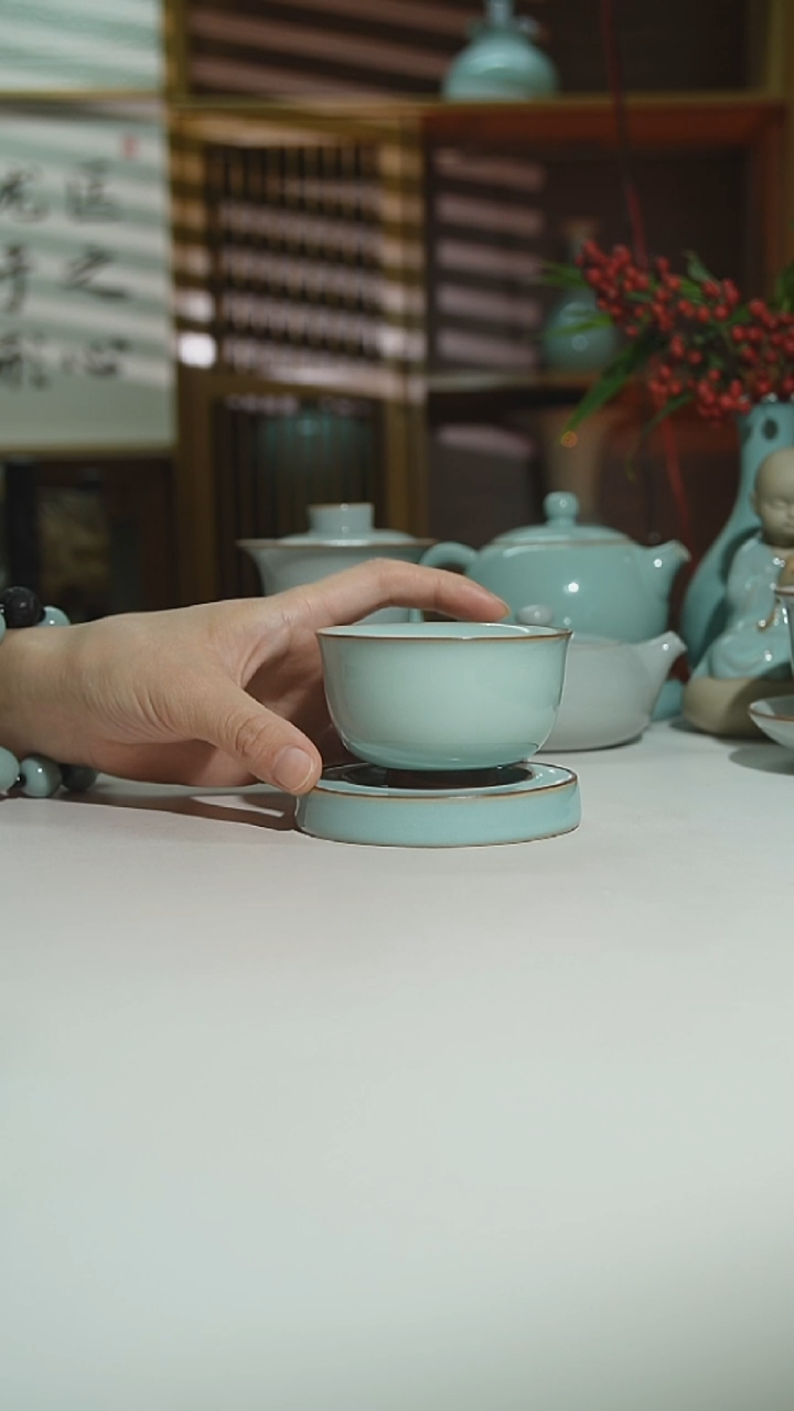 天青云亭杯加垫一级