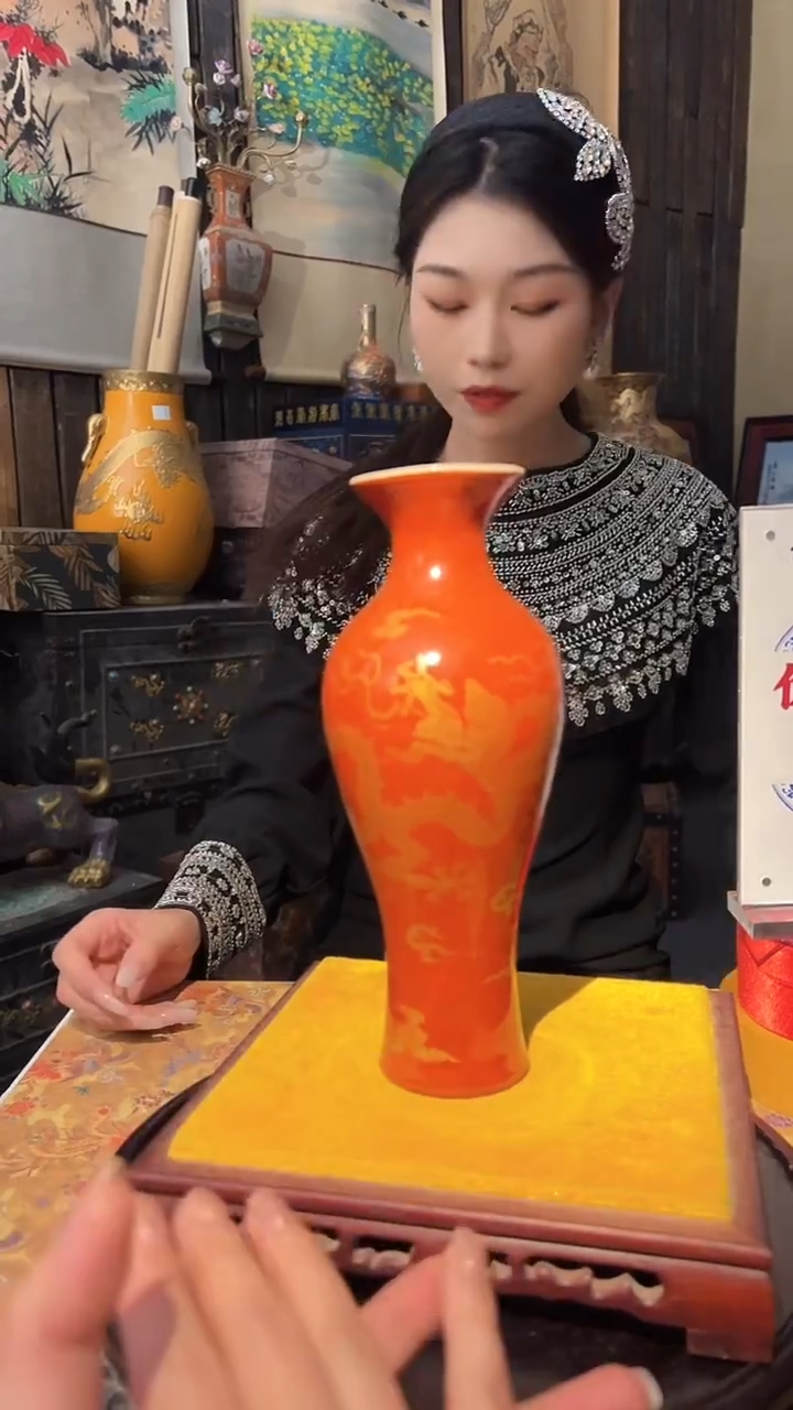 摆件陶景德镇陶瓷